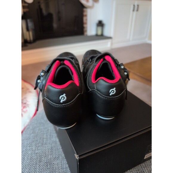 Perfect Peloton cycling shoes with look delta cleats and box EU 39 US women's 8 - Picture 4 of 7